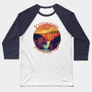 Yellowstone National Park Baseball T-Shirt